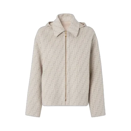 Fendi Hooded Reversible Jacket