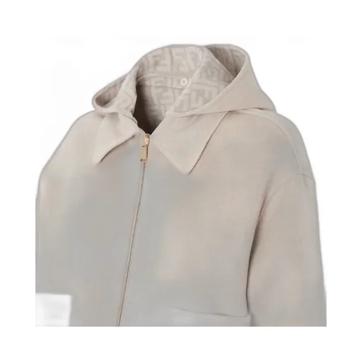 Fendi Hooded Reversible Jacket