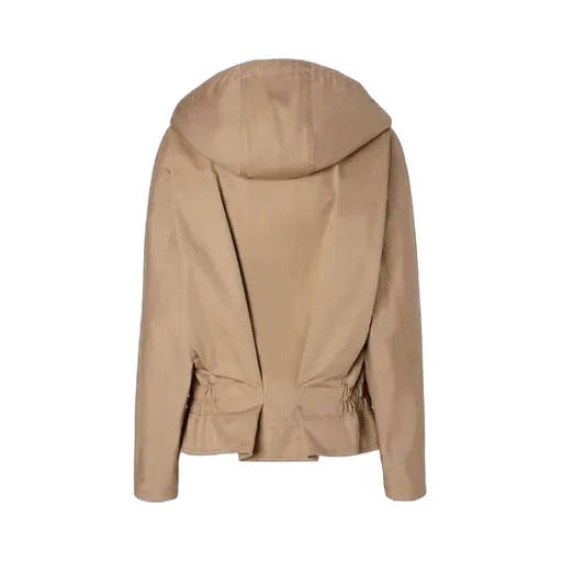 Fendi Hooded Double-Zipped Jacket