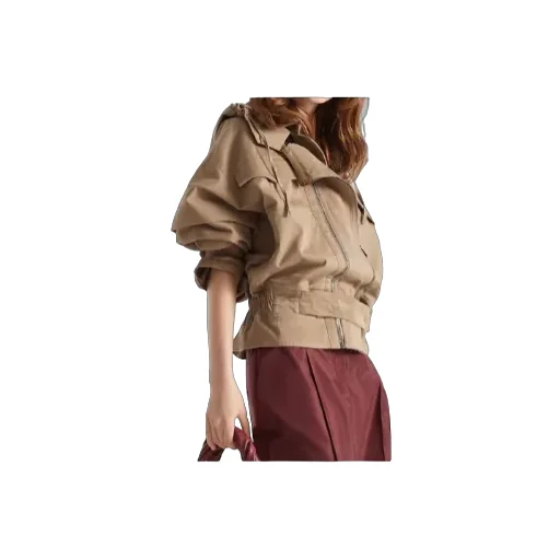 Fendi Hooded Double-Zipped Jacket