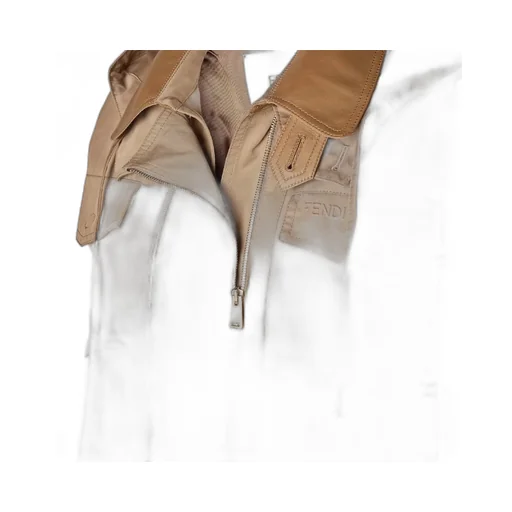 Fendi Hooded Double-Zipped Jacket