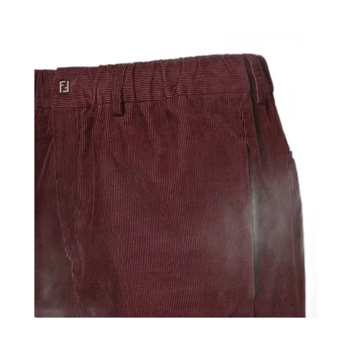 Fendi Straight-Leg Corduroy Trousers