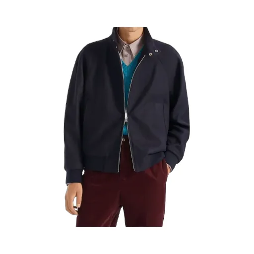 Fendi Zip-Up Bomber Jacket