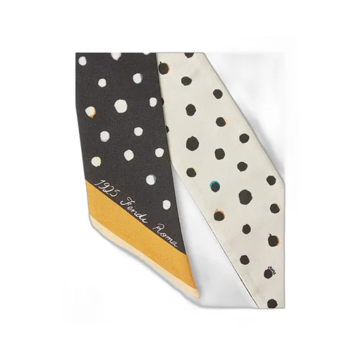 Fendi Falena Dots Printed Wrappy Scarf