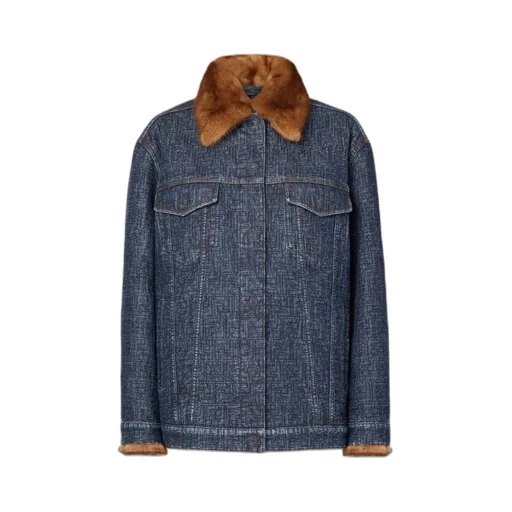 Fendi Ff Denim Jacket