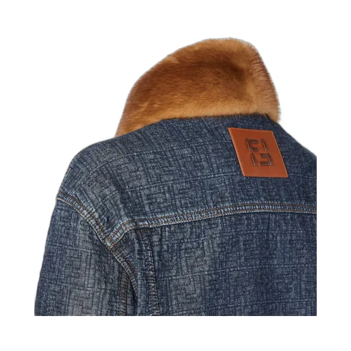 Fendi Ff Denim Jacket