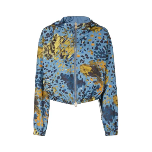 Fendi Printed Reversible Hooded Jacket