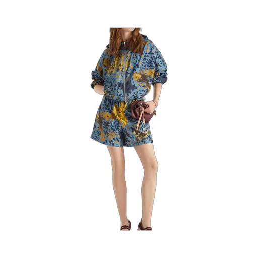 Fendi Printed Reversible Hooded Jacket