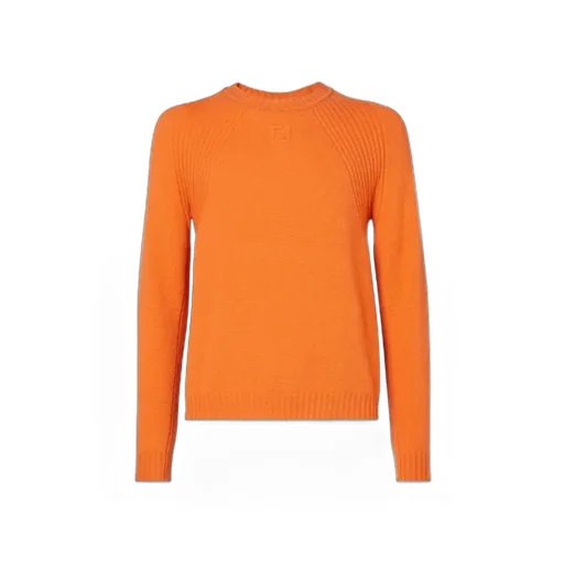 Fendi Ff Embossed Crewneck Jumper