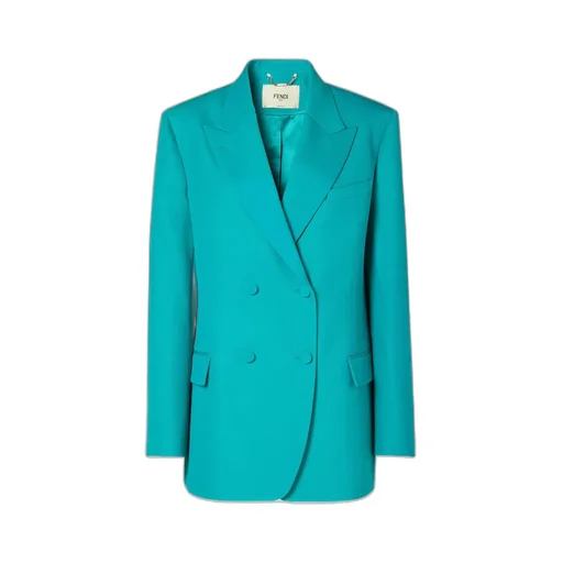 Fendi Double Breasted Tailored Blazer