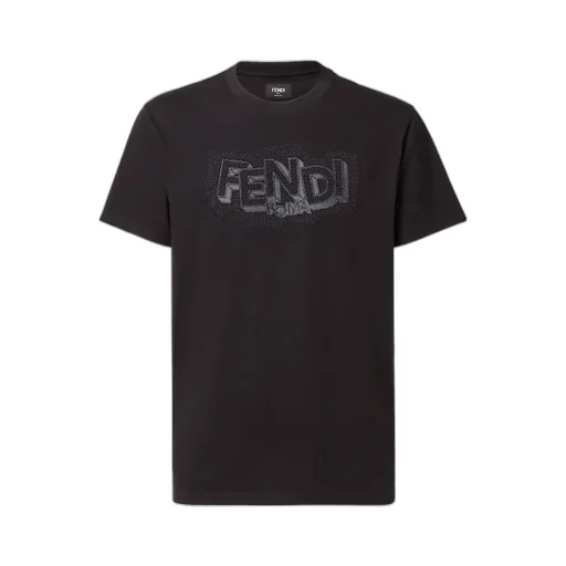 Black Cotton T-Shirt