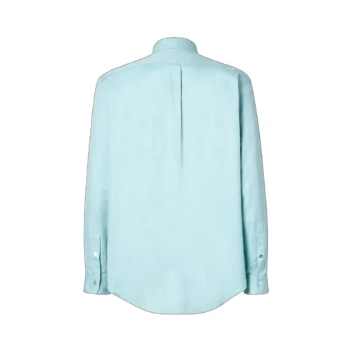 Fendi Logo Embroidered Bown-Down Oxford Shirt