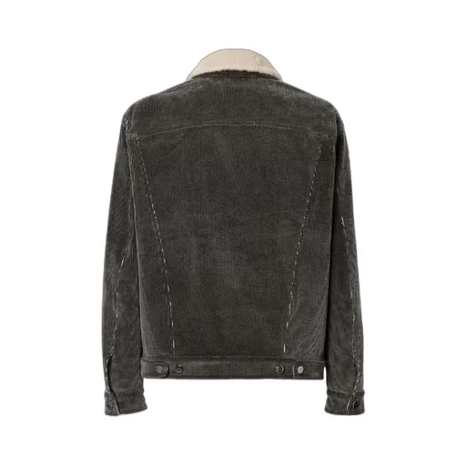 Black Corduroy Blouson