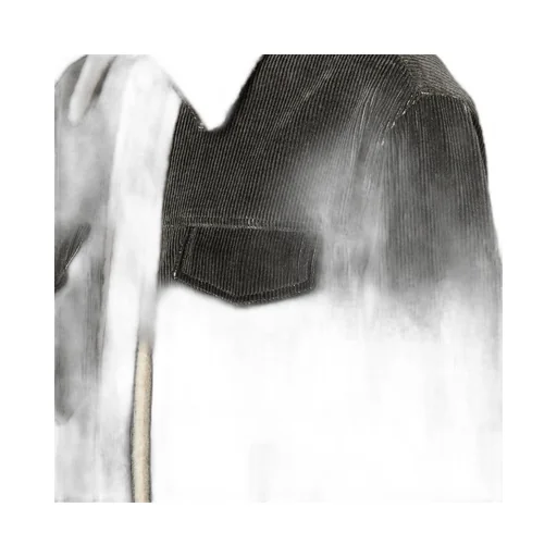 Black Corduroy Blouson