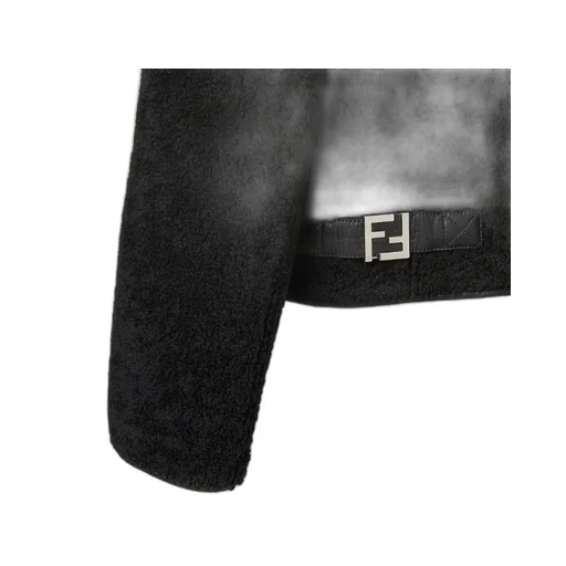 Black Shearling Reversible Blouson