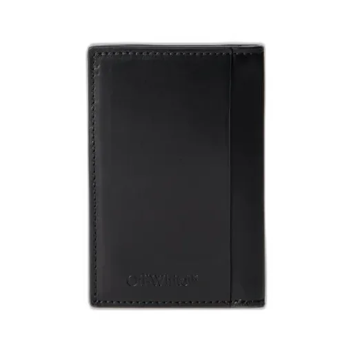 Off-White Stripe Detailed Bi-Fold Wallet