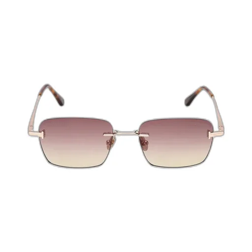 Tom Ford Eyewear Rectangle-Frame Rimless Sunglasses