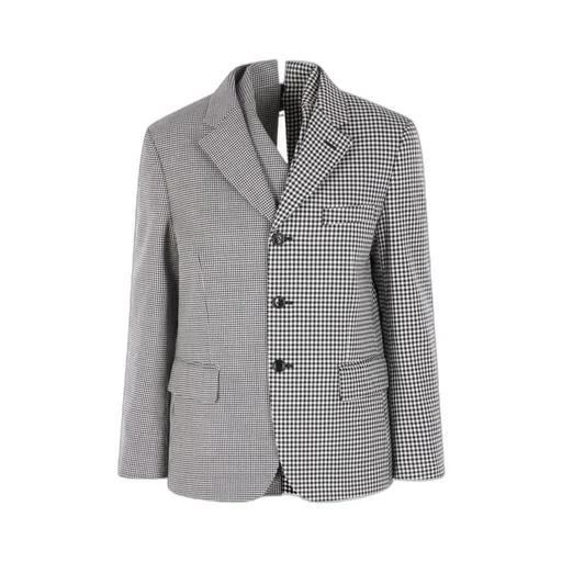 Checkered Suit Jacket