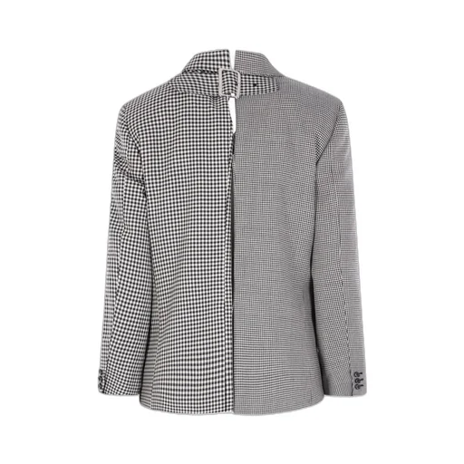 Checkered Suit Jacket