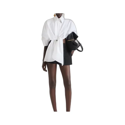 Givenchy Asymmetric Poplin Shirt