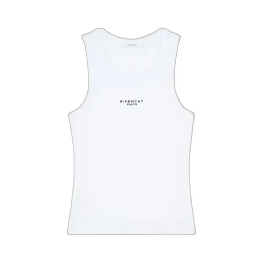 Givenchy Paris Logo Printed Slim-Fit Tank Top