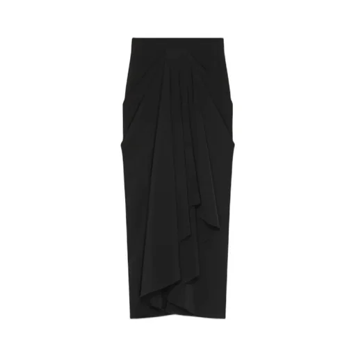 Givenchy Draped Midi Skirt