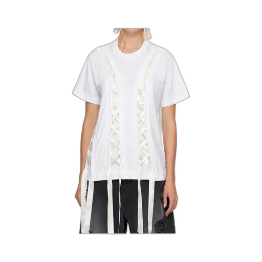 Simone Rocha Unraveling Ribbon T-Shirt