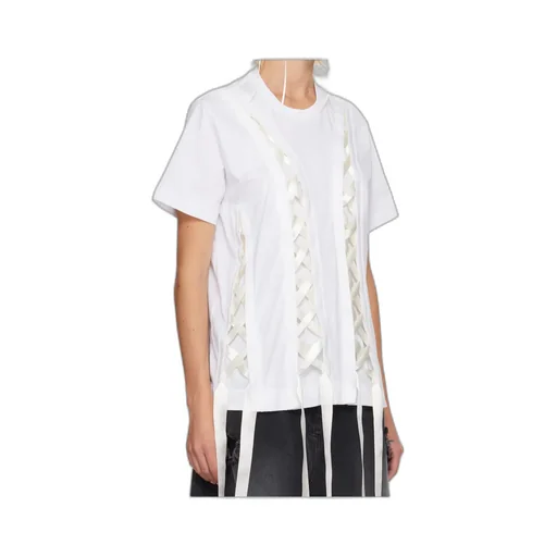 Simone Rocha Unraveling Ribbon T-Shirt