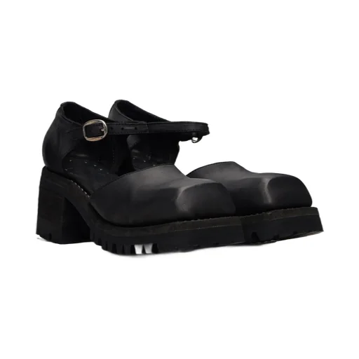 Soft Horse Mary Jane Loafers
