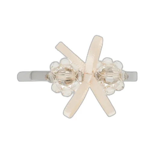 Bow Mini Flower Hair Clip