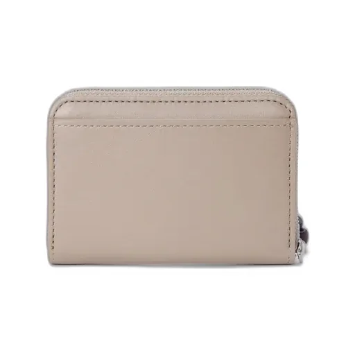 Zipped Coin Purse In Shiny Nappa Calfskin