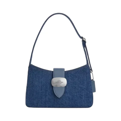 Eliza Shoulder Bag In Signature Denim