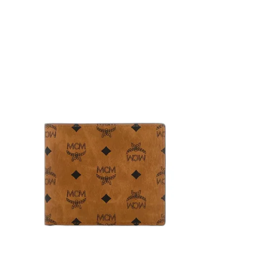 Mcm Monogram Printed Bi-Fold Wallet