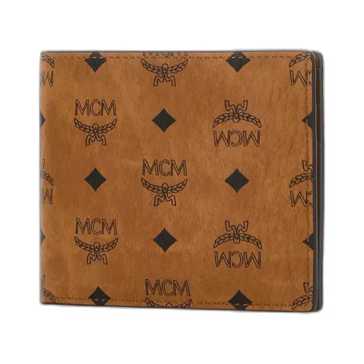 Mcm Monogram Printed Bi-Fold Wallet
