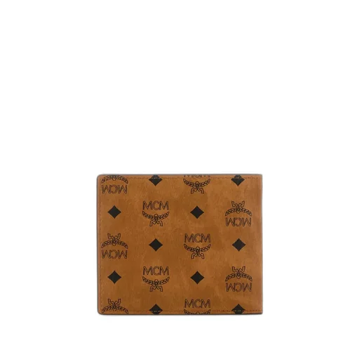 Mcm Monogram Printed Bi-Fold Wallet