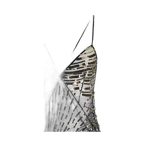 Emilio Pucci Iride Sequin-Embellished Asymmetric Maxi Dress