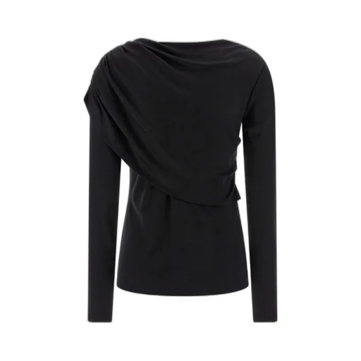 Isabel Marant Asna Long-Sleeve Panelled Top