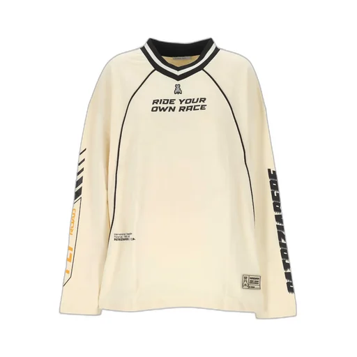 Patrizia Pepe Graphic Long-Sleeve Top