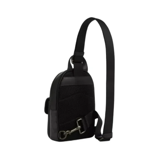 Small Turnlock Sling Pack In Signature Canvas