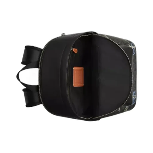 West Backpack In Signature Canvas With Surf Print