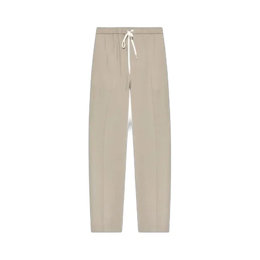 Mm6 Maison Margiela Elasticated Waistband Drawstring Trousers