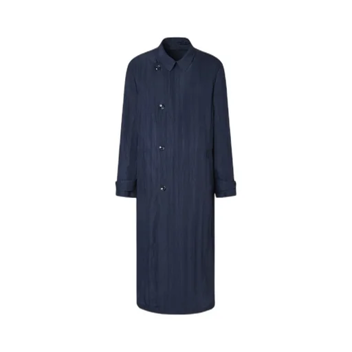 Giorgio Armani Ruched Effect Trench Coat
