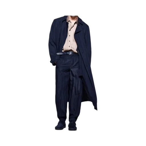 Giorgio Armani Ruched Effect Trench Coat