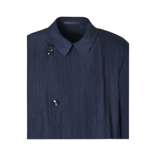 Giorgio Armani Ruched Effect Trench Coat