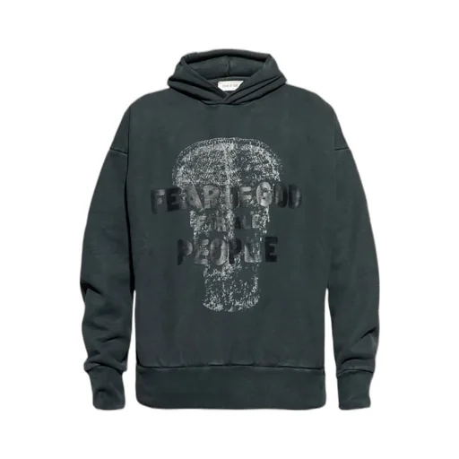 Graphic-Print Hoodie