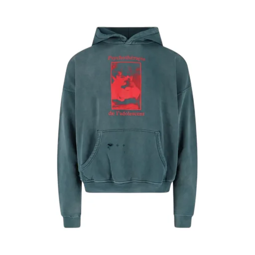 Enfants Riches Dprims Long-Sleeved Graphic Printed Hoodie