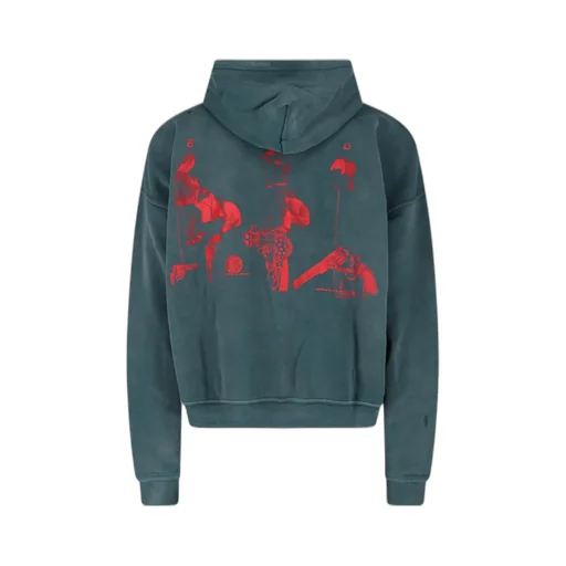 Enfants Riches Dprims Long-Sleeved Graphic Printed Hoodie