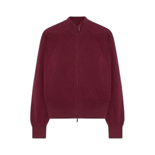 Long-Sleeved Zipper Cardigan