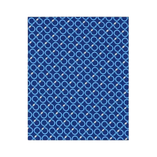 Gancini Striped Print Tie