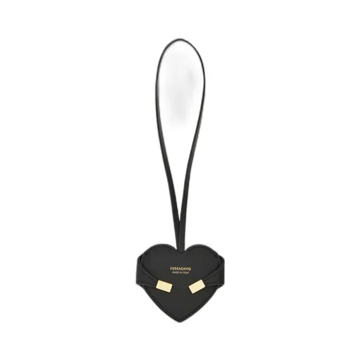 Logo-Print Charm